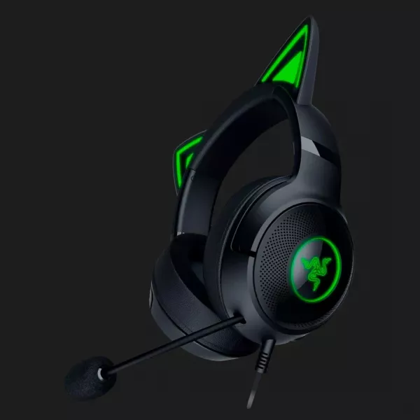 Ігрова гарнітура RAZER Kraken Kitty V2 (Black) (RZ04-04730100-R3M1) (EU)