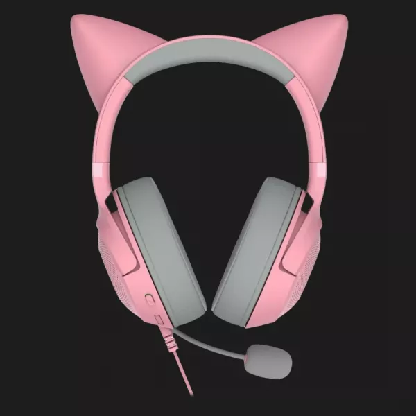 Ігрова гарнітура RAZER Kraken Kitty V2 (Quartz) (RZ04-04730200-R3M1) (Standard)