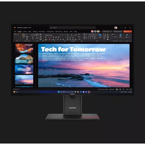 Монітор Lenovo 27" T27QD-40 IPS 120Hz 64AAGAT2UA (UA)