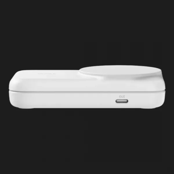 Безпровідна зарядка Belkin 2в1 UltraCharge Foldable Magnetic Charging 25Вт (White)