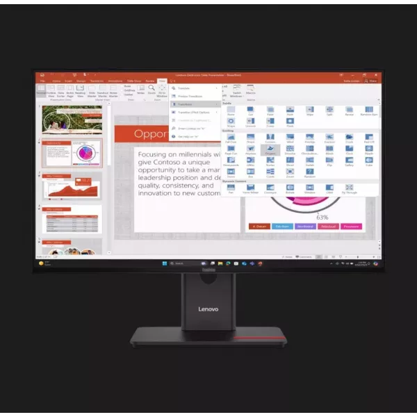 Монітор Lenovo 27" T27-40 IPS 120Hz 64A5MAT6UA (UA)