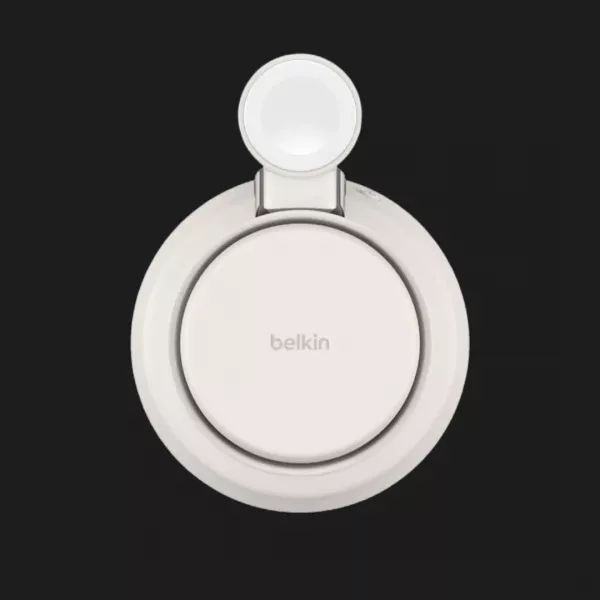 Безпровідна зарядка Belkin 3в1 UltraCharge Pro Magnetic Charging 25Вт Dock (Sand)
