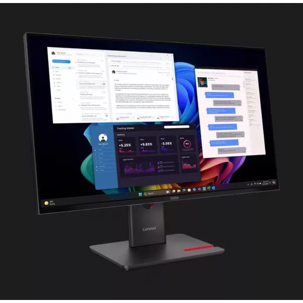 Монітор Lenovo 27" ThinkVision T27ud-40 IPS 60Hz 64AFGAT2UA (UA)