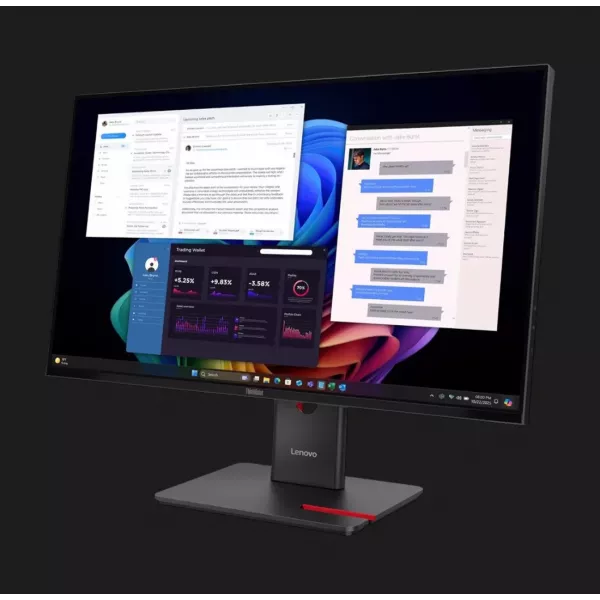 Монітор Lenovo 27" ThinkVision T27ud-40 IPS 60Hz 64AFGAT2UA (UA)