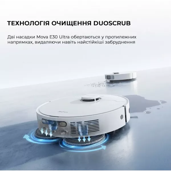 Робот-пилосос Mova E30 Ultra (White)
