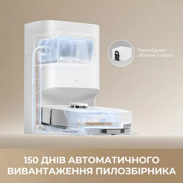 Робот-пилосос Dreame Bot D20 Plus (White)