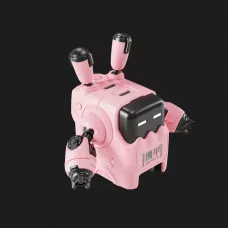 Блок живлення GravaStar Delta35 35Вт 2XUSB-C (Pink)