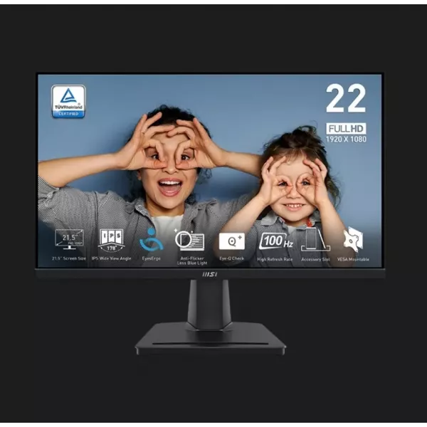 Монітор MSI 21.5" PRO MP225 IPS 100Hz (UA)