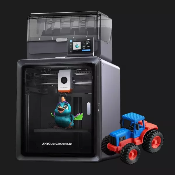 3D-принтер Anycubic Kobra S1 Combo (Black)