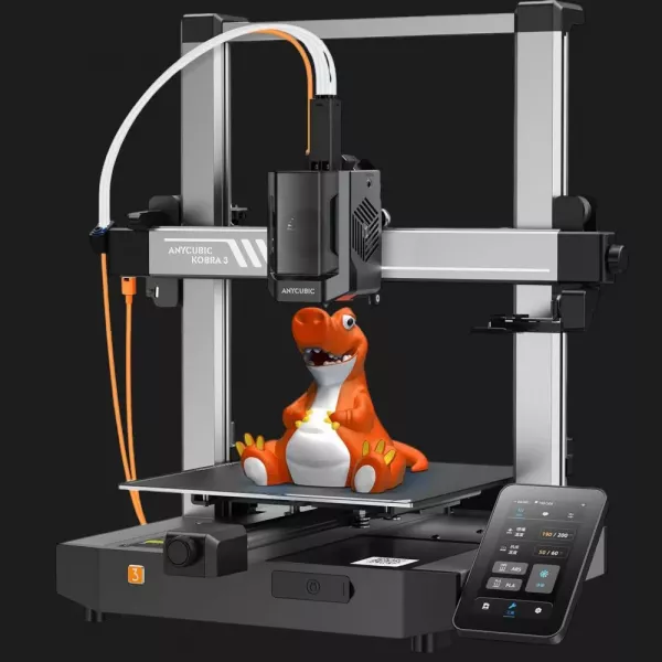 3D-принтер Anycubic Kobra 3 (Gray)