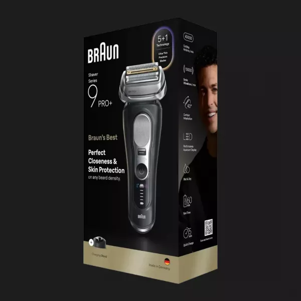 Електрична бритва Braun Series 9 Pro+ 9610s Wet&Dry (Black)