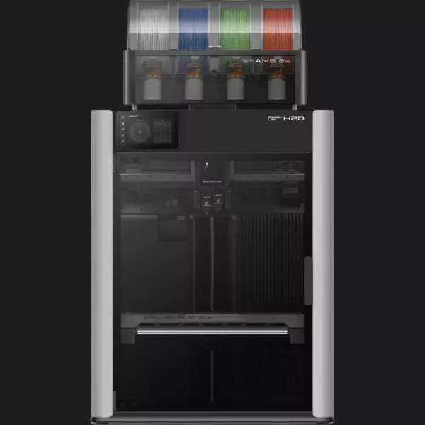 3D-принтер Bambu Lab H2D AMS Combo (Gray)