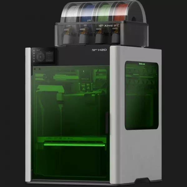 3D-принтер Bambu Lab H2D Laser Full Combo 10W (Gray)