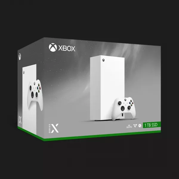 Ігрова приставка Microsoft Xbox Series X Digital Edition (Robot White) (1TB) (UA)