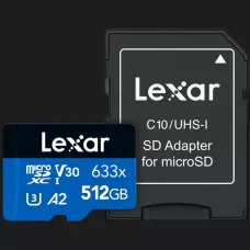 Карта пам'яті Lexar MICRO SDXC 512GB UHS-I W