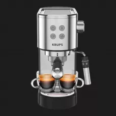 Ріжкова кавоварка Krups (XP444C10) (Stainless Steel)