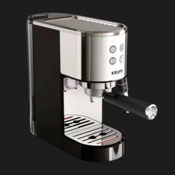 Ріжкова кавоварка Krups (XP444C10) (Stainless Steel)