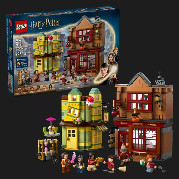 Конструктор LEGO Harry Potter Якісні товари для квідичу і кафе з морозивом (76452)