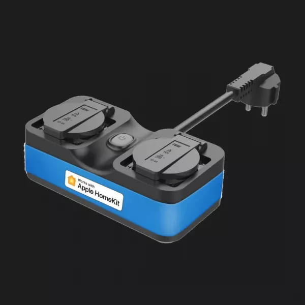 Розумна вулична Wi-Fi розетка Meross MSS620BNHK (EU) (Black)