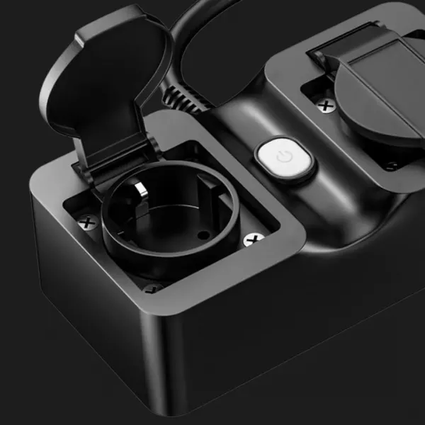 Розумна вулична Wi-Fi розетка Meross MSS620BNHK (EU) (Black)