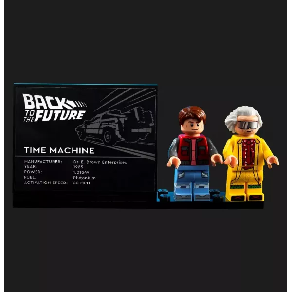 Конструктор LEGO Icons Машина часу з фільму «Назад у майбутнє» (10300)