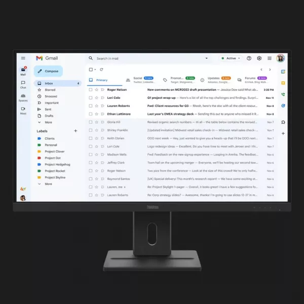 Монітор Lenovo 27" E27-40 IPS 100Hz 64BCMAT4EU (UA)