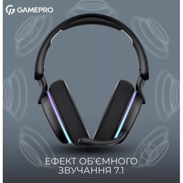 Ігрова гарнітура Gamepro Asgard Bragi (HSW250W) (White) (UA)