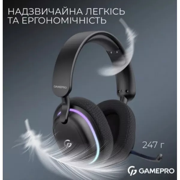 Ігрова гарнітура Gamepro Asgard Bragi (HSW250W) (White) (UA)