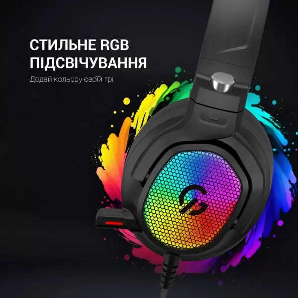 Ігрова гарнітура Gamepro HS1300 (Black) (UA)