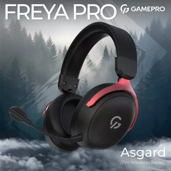 Ігрова гарнітура Gamepro HSW201BR (Black/Red) (UA)