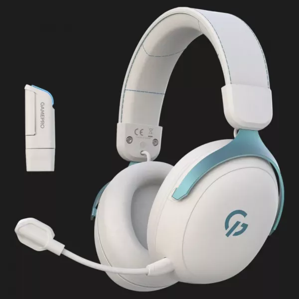 Ігрова гарнітура GamePro HSW201WB (White) (UA)