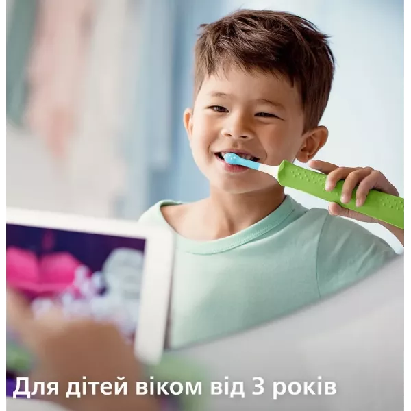 Зубна електрощітка Philips Sonicare For Kids (Green)