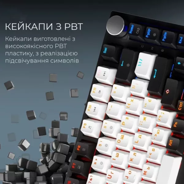 Клавіатура GamePro Asgard Valhalla (MK160B Pro) (Black) (UA)