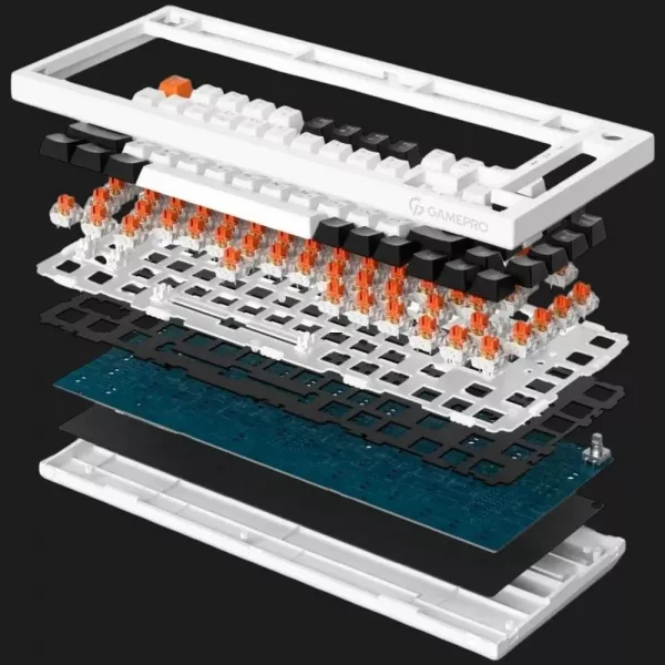 Клавіатура GamePro Asgard Valhalla (MK160W Pro) (White) (UA)