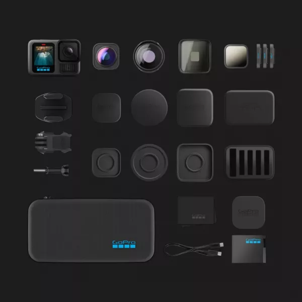 Екшн-камера GoPro Hero 13 Black + HB-Series Lens Collection (CHDRB-132-RW) (Standard)