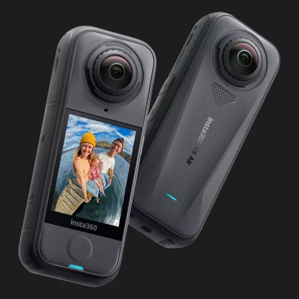 Екшн-камера Insta360 X4 Air Graphite Black Standard Bundle