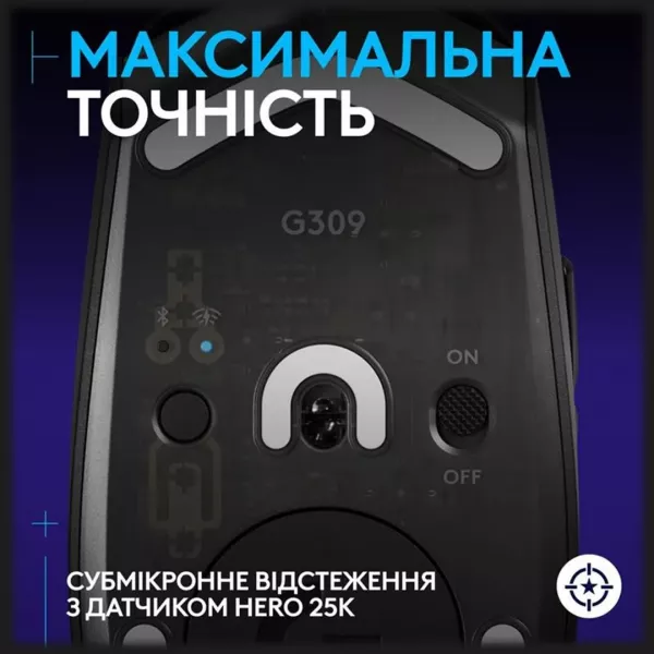Ігрова миша Logitech G309 (Black) (EU)